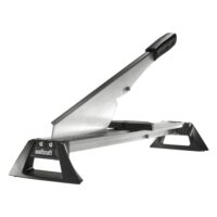 Professionelles Schneidegerät für Laminat, hohe Schnittstärke bis 11 mm und Breite bis 46,5 cm, ideal für Standard-Verlegearbeiten