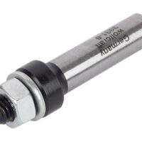 Wolfcraft 3931000 1 Schaft 8 mm für Wolfcraft Scheiben-Nutfräsern, hochwertiger HSS-Stahl, langlebig und widerstandsfähig