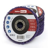 Reinigungsscheiben mit Durchmesser 125mm, Lila Farbe, Nylon Material, für Winkelschleifer und Rostentferner