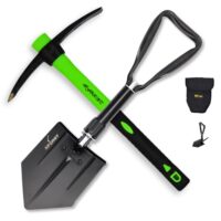 Klappspaten KS1 und Mini-Spitzhacke PF400 - robuste Werkzeuge für Garten und Outdoor-Aktivitäten