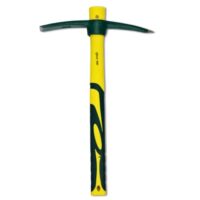 Mini Spitzhacke mit Fiberglas-Stiel und Stahl geschmiedetem Kopf für Gartenarbeit und Outdoor-Aktivitäten