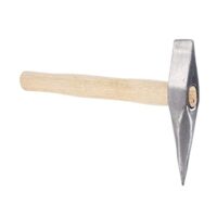 Yardwe Holzgriff Schweißhammer, Edelstahlhammer, Campinghammer, Tragbarer Hammer für Outdoor-Arbeiten und Reparatur