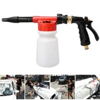 Auto-Schaumpistole 900 ml, 2 in 1 Einstellbar Schaumlanze zur Reinigung von Auto und Motorradgärten