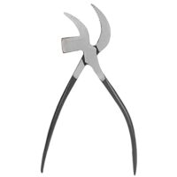Leder Bastelzange, Stahl Schuhmacher-Zange, Taille, Schuherstellungswerkzeuge, Schnellwechselverstellbar für Schuhmacher und Sattler, Silber, DIY Zubehör, Arbeitswerkzeug, Ellbogen, Ausbessern von Schuhen