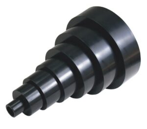 Adapter Reduzierstück für Absauganlagen, Kunststoff, 25 bis 150 mm Durchmesser