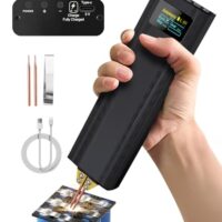 Akku Punktschweißgerät mit automatischem und manuellem Modus für DIY-Akku-Packs, 80 einstellbare Geschwindigkeiten