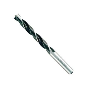 Professioneller Holzspiralbohrer mit 4 mm Durchmesser und Länge von 75 mm, ideal für die Bohrung in Weich- und Hartöl, Spanplatten und Hartfaserplatten.