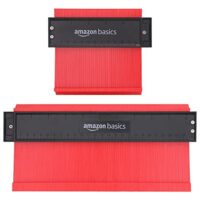 Amazon Basics Konturenlehren, 2er-Pack, 12.7 und 25.4 cm Profil für Holzbearbeitungsprojekte mit leistbaren Preisen