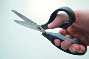 Arbeitsschere aus Edelstahl und Kunststoff, Länge 250 mm, hochwertiges Werkzeug für Heimwerker und Profis