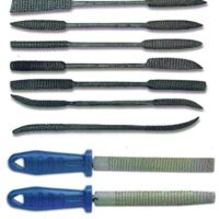 Artdee Raspelset mit 11 verschiedenen Werkzeugen für die Bearbeitung von Speckstein, Ton und Gips. Inklusive grober und feiner Raspeln sowie Feilenklingen.