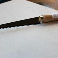 Gipskartonplattensäge mit 160 mm Blattlänge, universeller Schubzahnung und Holzgriff für Trockenbau und Bauwesen
