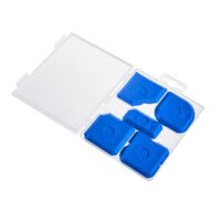 Professionelles Silikonfugen Abzieher Set für perfekte Ergebnisse bei präzisen Fugenarbeiten - Blauer Silikon Abzieher zum Abziehen von Silikon und Acryl.