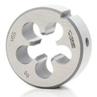 BAER Schneideisen G 1/2 x 14 - HSS Gewindenschneider für Außengewinde mit runden Außenprofilen