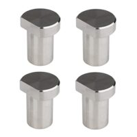 4 Stück Bankhaken 20mm aus Aluminiumlegierung für T-Track, perfekt für Holzbearbeitungstisch und Werkbank Zubehör.