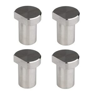 4 Stück Bankhaken 20mm aus Aluminiumlegierung für T-Track, perfekt für Holzbearbeitungstisch und Werkbank Zubehör.