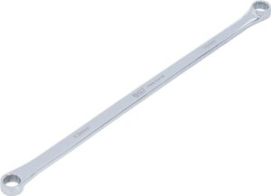 BGS Doppel-Ringschlüssel 1186-13x15, extra lang, SW 13 x 15 mm, hochwertiger Schlüssel für Heimwerker und Handwerker