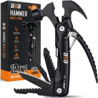 Geschenk für Männer, 12 in 1 Multitool Gadgets für Männer Geschenke, BIIB ultimatives Multitool