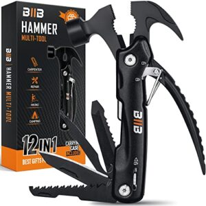 Geschenk für Männer, 12 in 1 Multitool Gadgets für Männer Geschenke, BIIB ultimatives Multitool