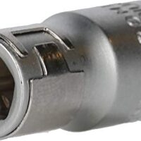 BRILLIANT TOOLS BT020912 1/4 Bit-Adapter mit Chrom-Vanadium-Stahl und Vierkanten-Getriebe