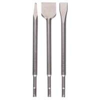 Bosch Home und Garten 3-teiliges Meißelset SDS-plus für Beton und Mauerwerk, Zubehör für Bohrhammer