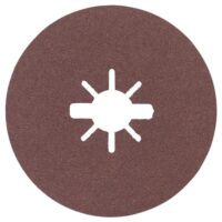 Bosch Professional Fiberschleifscheibe Expert für Metall, X-LOCK, R444, Ø125 mm, Körnung 120, BohrungsØ: 22,23 mm
