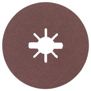 Bosch Professional Fiberschleifscheibe Expert für Metall, X-LOCK, R444, Ø125 mm, Körnung 120, BohrungsØ: 22,23 mm