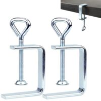 Hochwertige C-Klammern für Holzarbeiten, verzinkter Stahl, maximale Spannbreite 50 mm, ideal für Metallverarbeitung und Automobilindustrie
