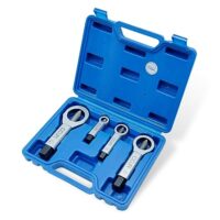 CCLIFE 9-27mm Mutternsprenger-Satz 4-tlg Nuss Splitter Mutter Entferner Extraktions Werkzeug zum Entfernen gebrochener und beschädigter Muttern