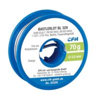 Hochwertiger Lötzinn mit Flussmittel bleifrei für Reparaturen und Lötprojekte im Handwerk, Made in Germany