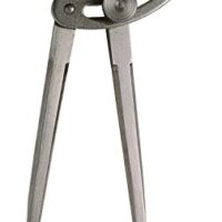 CNC Qualität Bogenzirkel mit Nietscharnier, 200 mm Breite, Metallverarbeitung Werkzeug
