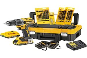 DEWALT 18Volt Akku-Bohrschrauber-Set DCK791D2T mit Zubehör und Sicherheitselektronik