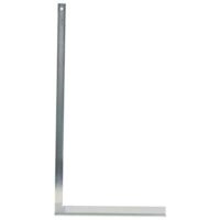 Ergonomischer Schlosserwinkel für perfekte Präzision - Dönges Schlosserwinkel mit Anschlag, 800 x 430 mm. Rostfreier Stahlwinkel für Bauarbeiten und Metallarbeit.