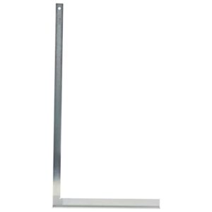 Ergonomischer Schlosserwinkel für perfekte Präzision - Dönges Schlosserwinkel mit Anschlag, 800 x 430 mm. Rostfreier Stahlwinkel für Bauarbeiten und Metallarbeit.