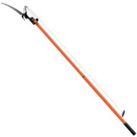 Deuba Teleskop Astsäge 2in1 Nylon Seilzug max. Arbeitshöhe 4 Meter Astschere Baumsäge Gartensäge für effiziente und zuverlässige Arbeit in Garten und Baum