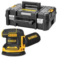 Dewalt 18 Volt Akku-Exzenterschleifer DCW210NT mit Schleifpapier-Durchmesser 125 mm, bürstenloser Motor und elektronische Drehzahlregulierung für verschiedene Schleifarbeiten