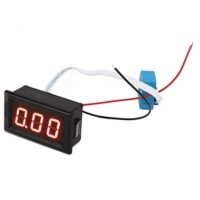 Digital Ammeter, DC-Strommessgerät mit Hall Sensor und LED-Anzeige für Fahrzeuge bis 50A