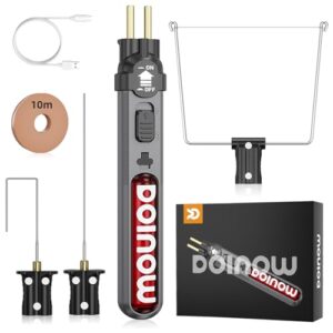 Akku-Styroporschneider mit LED-Licht und USB-C-Aufladung für schnelles Schneiden von Styropor