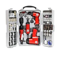 Druckluftwerkzeug-Set 71tlg inklusive Schlagschrauber und zahlreichem Zubehör - ultimative Arbeitskomfort für Werkstatt, Garage und Montagearbeiten