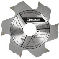 Original Einhell Fräserblatt 100 x 22 x 4,0 mm 6Z - Zubehör für Flachdübelfräsen in Weich- oder Hartholz