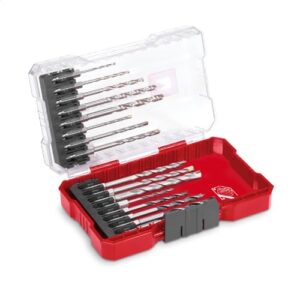 Einhell M-CASE 16-tlg. Bohrer-Set - Hochwertige Werkzeuge für verschiedene Materialien, Bohrern mit E 6.3 Schaft für Akkuschrauber und Bohrmaschinen inkl. Aufbewahrungsbox