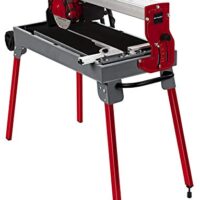 Einhell Radial-Fliesenschneidmaschine TE-TC 620 U, 800 W, extra lange Zuglänge, robustes einklappbares Untergestell, Transporträder/-griff, 6-fach kugelgelagerte Motorführung
