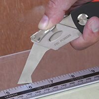 ERDI Trapezklingen DBK-T Farbe für Holz, Metall und andere Materialien. Robuste Konstruktion und farbige Oberfläche.