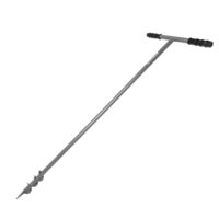 Erdlochbohrer für Gartenarbeit, T-förmiger Handbohrer, Pflanzbohrer mit Handgriff, Ø 50 mm