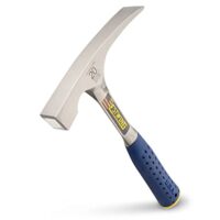 Estwing E3/20BL Ziegelhammer mit Vinyl-Griff und Silberbeschichtung