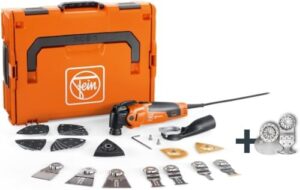 Multifunktionales Werkzeug Fein MultiMaster 500 PLUS Edition M zum Sägen, Schleifen und Trennen von Holz und Metall für Ausbau und Renovierung