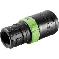 Festool Anschlussmuffe D 27 DM-AS/CT, Absaugmobil mit Elektrowerkzeug kombinieren, sicher und verrutschfrei