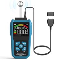 Feuchtigkeitsmessgerät, DURFICST Feuchtigkeitsmessgerät Wand, Pin&Pinless Feuchtigkeitsmesser mit Farb-LCD und akustischem Alarm für Messung von 20–40 mm Wände, Holz, Mauerwerk, Beton und andere Baustoffe