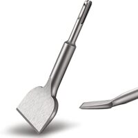 Hochleistungs Fliesenmeißel SDS Plus für Keramik und Bodenfliesen, 165mm x 75 mm, Turbo Fliesenmeißel mit hoher Leistungsfähigkeit