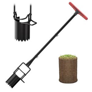 Professionelles Werkzeug für das Pflanzen von Blumen wie Tulpen, Iris und Narzissen mit langem Griff und gezacktem Boden. Perfekt geeignet für Gartenliebhaber und -profis.