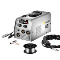 Fülldraht Schweißgerät 140A, 2 in 1 MIG MMA Schweißgerät mit Fülldraht und Elektroden, IGBT Inverter Schweißgerät für Farm-Reparaturen, DIY-Projekte und kleine Handwerksprojekte